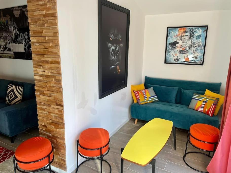 Superbe Appartement Pres De La Plage Et Du Centre Ville Saint-Tropez Esterno foto